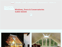 Tablet Screenshot of dacol.co.uk